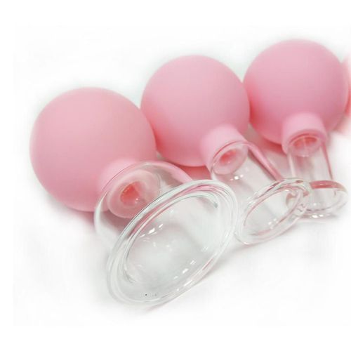 Facial Glass Cupping The-rapy Sets for Professional and Home Type 1