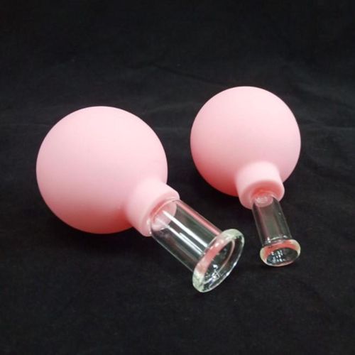 Facial Glass Cupping The-rapy Sets for Professional and Home Type 1