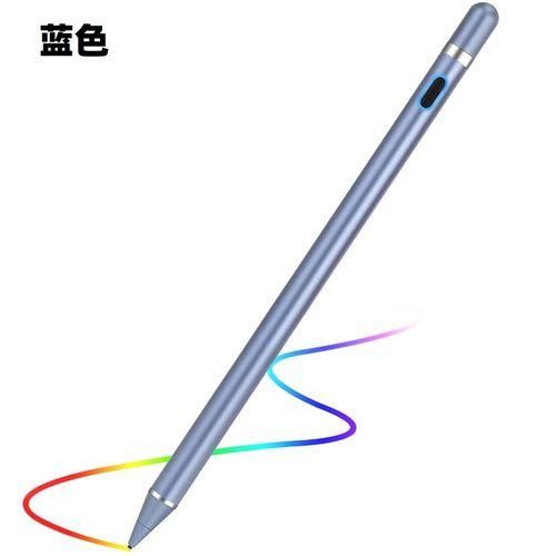 Suitable for ipad stylus compatible with ios Android universal active capacitive pen Apple stylus mobile phone touch T1 metal pen cap blue