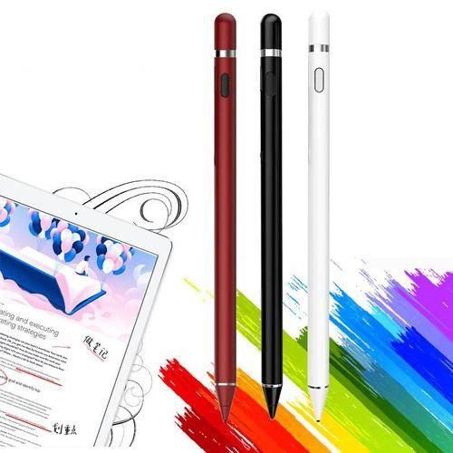 Suitable for ipad stylus compatible with ios Android universal active capacitive pen Apple stylus mobile phone touch T1 metal pen cap blue