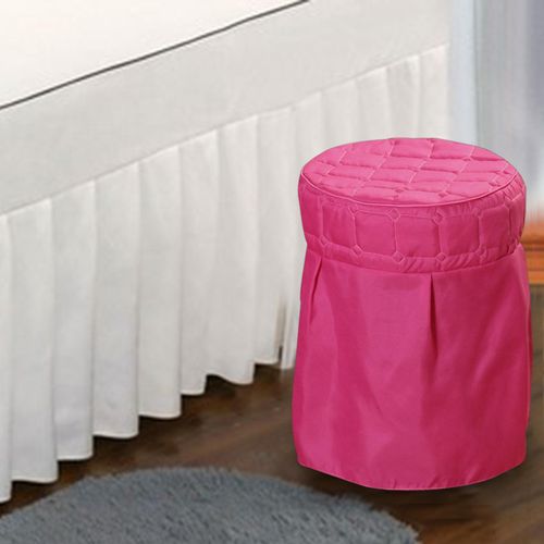 Beauty Salon Round Chair Cover Seat Cover Non-Slip Rose