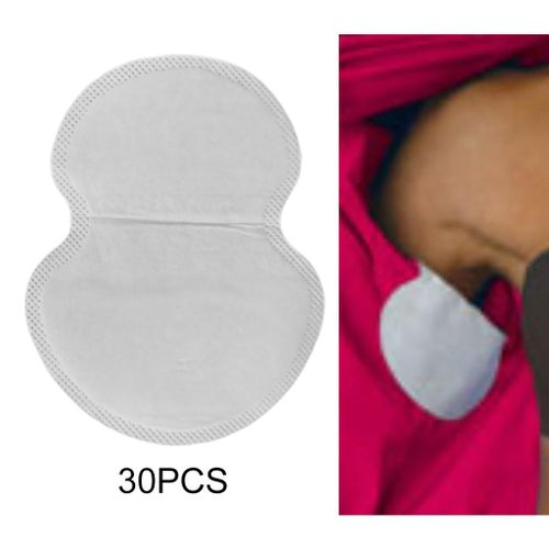 Summer Disposable Under Arm Sweat Pad Stickers Armpit Guard 30Pcs
