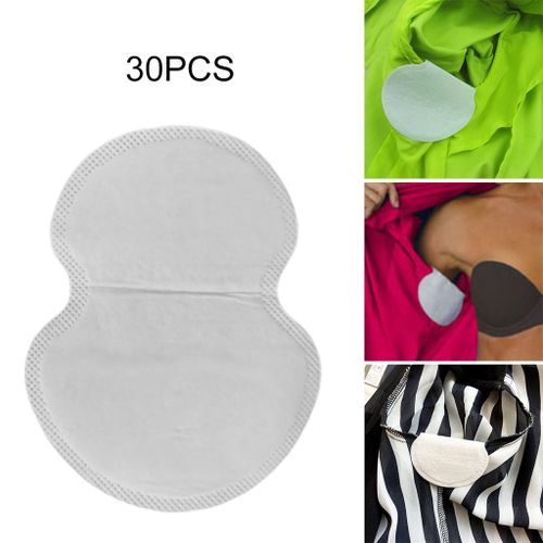 Summer Disposable Under Arm Sweat Pad Stickers Armpit Guard 30Pcs