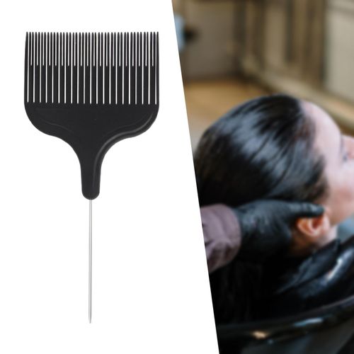 Hair Dye Comb Hair Highlight Sectioning Comb Hair Black