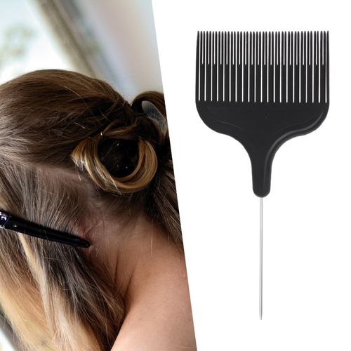 Hair Dye Comb Hair Highlight Sectioning Comb Hair Black
