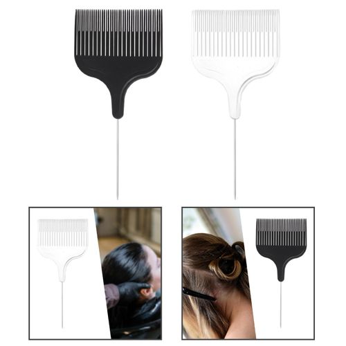Hair Dye Comb Hair Highlight Sectioning Comb Hair Black