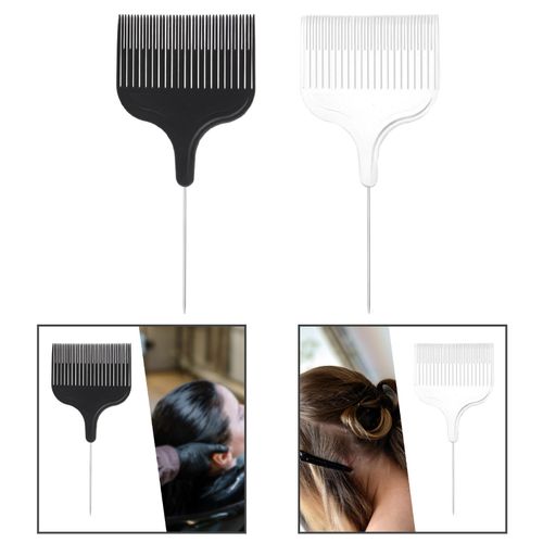 Hair Dye Comb Hair Highlight Sectioning Comb Hair Black