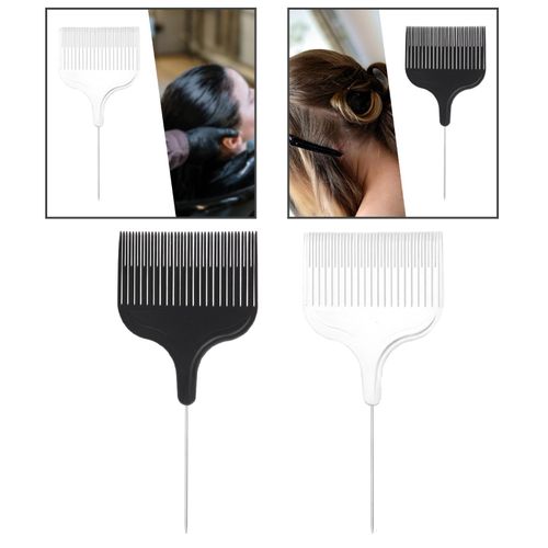 Hair Dye Comb Hair Highlight Sectioning Comb Hair Black