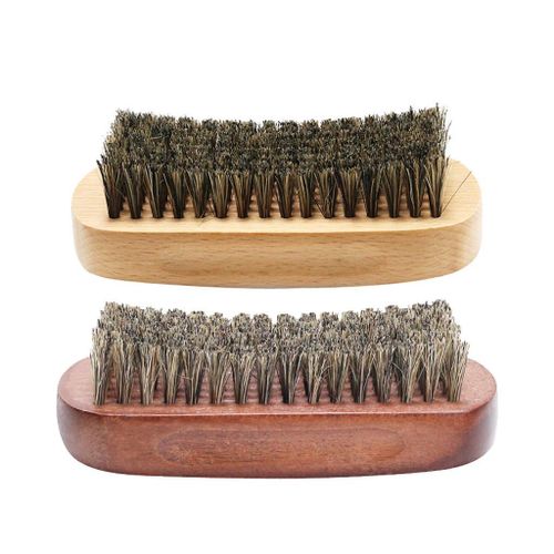 2 Pcs Men Mustache Facial Hair Grooming Brush Beard Balm Cream