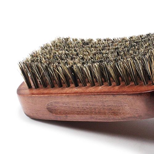 2 Pcs Men Mustache Facial Hair Grooming Brush Beard Balm Cream