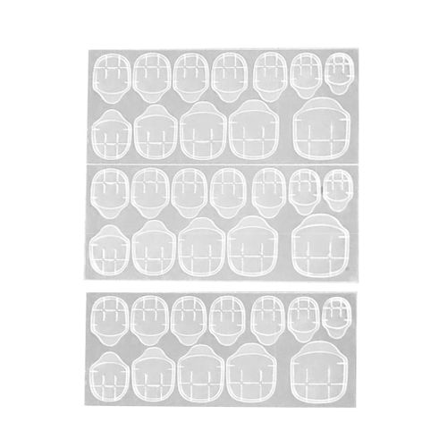 Salons Double-side Adhesive Glue Sticky Tape Clear Nail