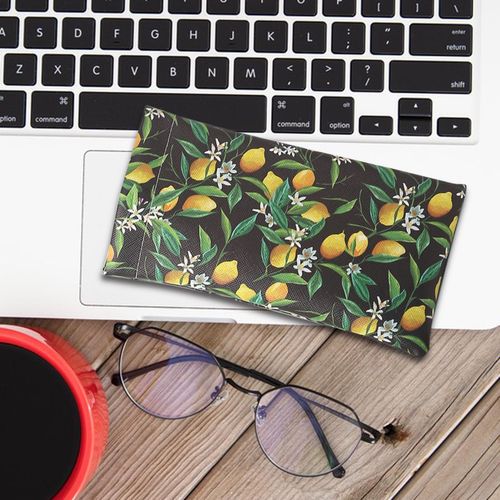 Sunglass Eyeglass Glasses Case Eyewear Case  Lemon