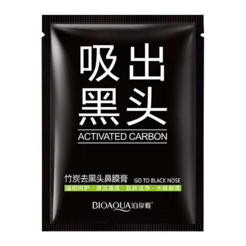 Black Mask Activated Carbon Charcoal Black Head Remover 1pcs