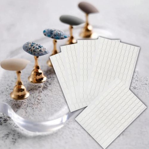 5 Sheets Adhesive Double Sided Tape Sticky Tabs For Nail