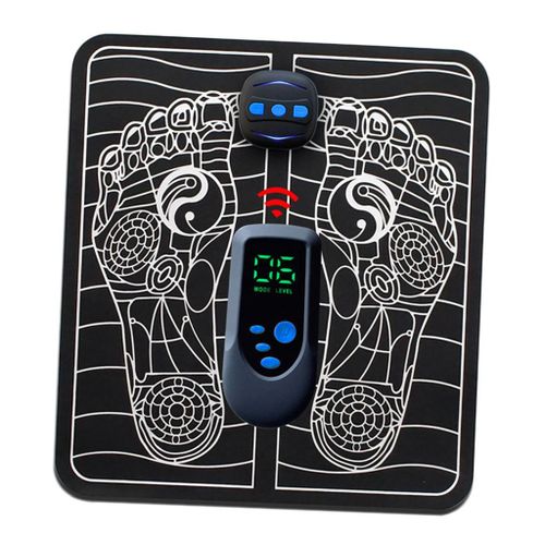 Electric EMS Foot Massager Mat Pad Machine Shaping Remote Control B
