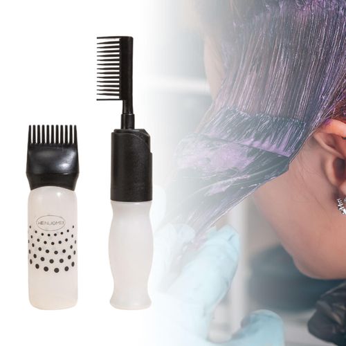 2 Pieces  Bottle Empty Hair Oil Black