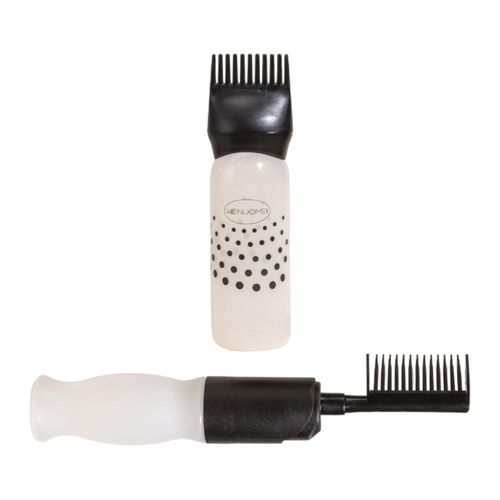2 Pieces  Bottle Empty Hair Oil Black