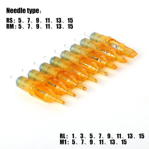 Sterilized Standard Tattoo Needle Cartridges 20pcs/box Round 1205RL