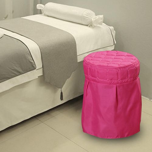 Beauty Salon Round Chair Cover Seat Cover Non-Slip Rose