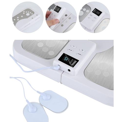 Vibration Plate Foot Massager Platform with Rotating W/Remote