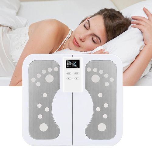 Vibration Plate Foot Massager Platform with Rotating W/Remote