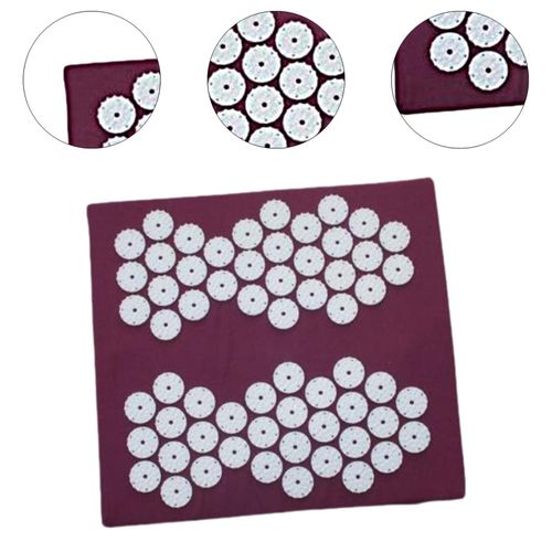 Foot Massager Mat Acupressure Relaxation Muscle Violet