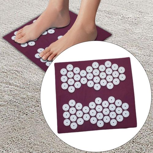 Foot Massager Mat Acupressure Relaxation Muscle Violet