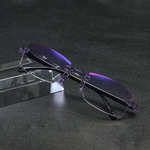 Bifocal Reading Glasses Blue Light Blocking Lightweight For 200°