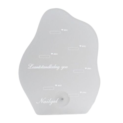 Nail Art Color Display Board  Gel Polish DIY Tabletop 6 Colors 02
