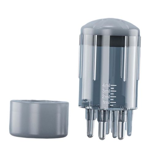 Scalp Applicator Comb 4ml Hair Oil Applicator Bottle Gray