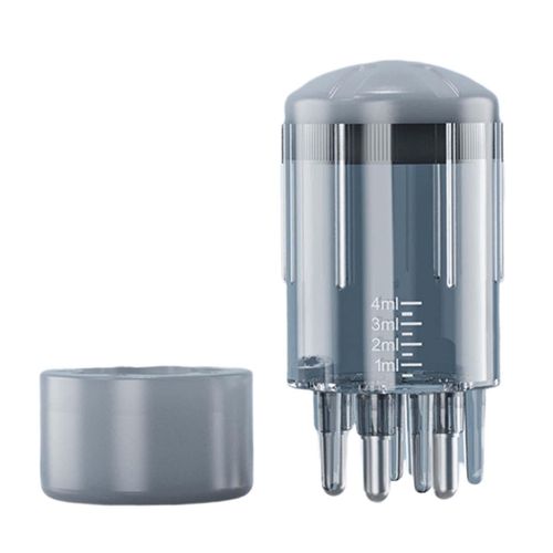 Scalp Applicator Comb 4ml Hair Oil Applicator Bottle Gray