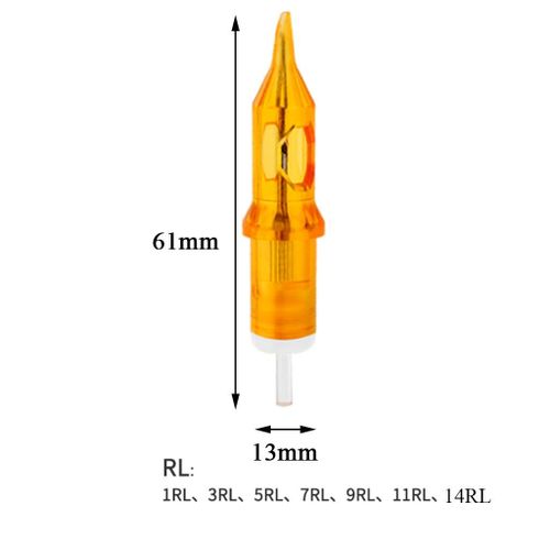 20 X Tattoo Cartridge Needles Tattoo Tips Tattoo Needle for 14R