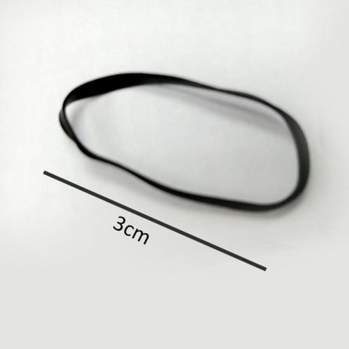 100pcs Fashion Elastic Ponytail Holders Hairband Hair Rubber Black