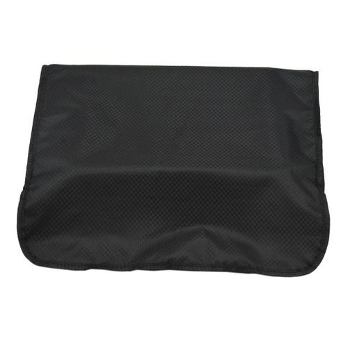 2pcs Hairdressing Barber Chair Back Covers  Black 2x