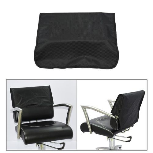 2pcs Hairdressing Barber Chair Back Covers  Black 2x