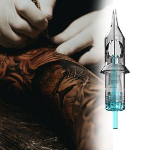 20 Pieces Disposable Sterilized Tattoo Cartridges Needles Round Liner