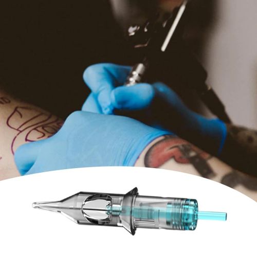 20 Pieces Disposable Sterilized Tattoo Cartridges Needles Round Liner