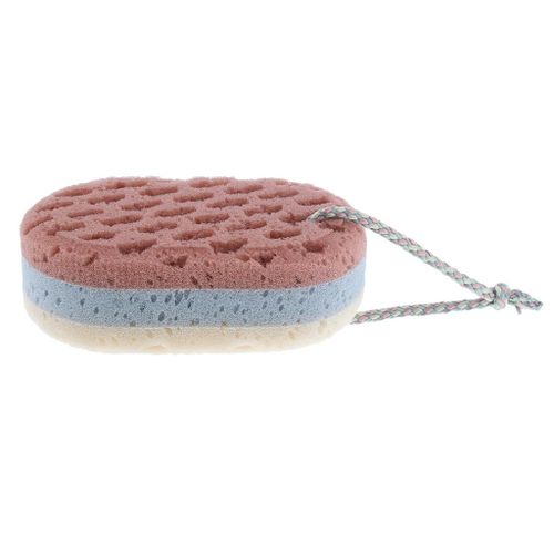 Exfoliating Pad Shower Sponge Face Body Bath Washing All Skins for Men