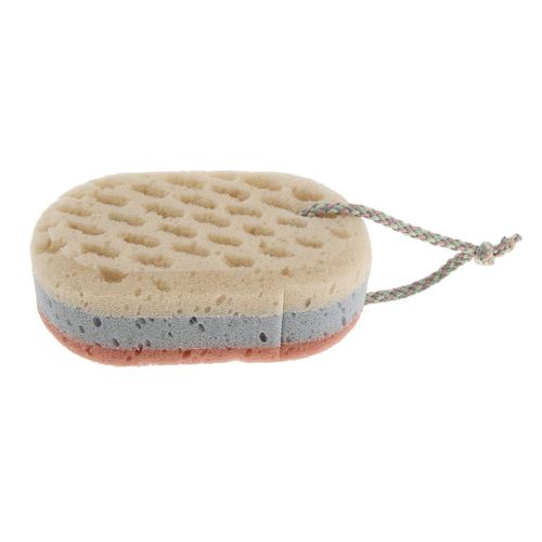 Exfoliating Pad Shower Sponge Face Body Bath Washing All Skins for Men