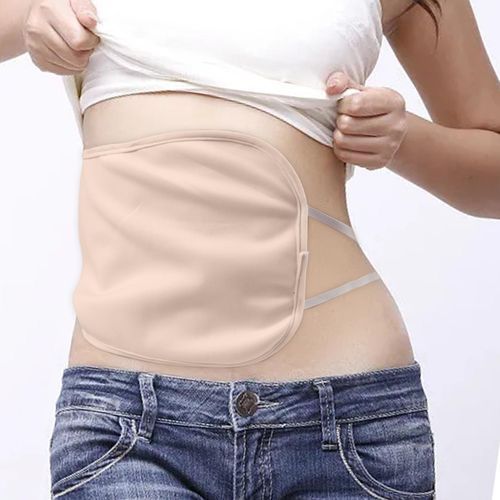 Castor  Compress Castor Oil Stomach Pack Wrap Khaki