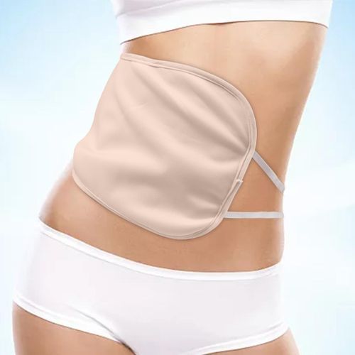 Castor  Compress Castor Oil Stomach Pack Wrap Khaki