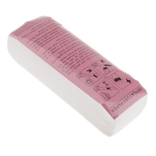 100 Pieces Nonwoven Hair Removal Paper Depilatory