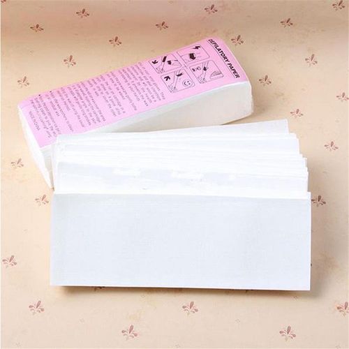 100 Pieces Nonwoven Hair Removal Paper Depilatory