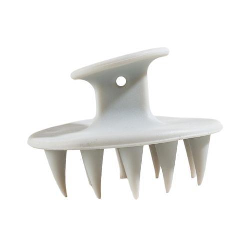 Hair Shampoo Brush Comb Scalp Massager  Head Wash Gray