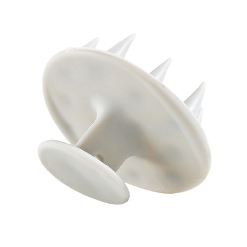 Hair Shampoo Brush Comb Scalp Massager  Head Wash Gray