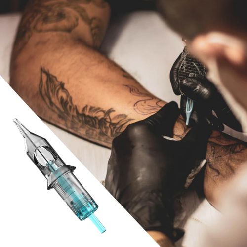 Pack 20 Disposable Sterilized Tattoo Cartridges Needles Round Liner