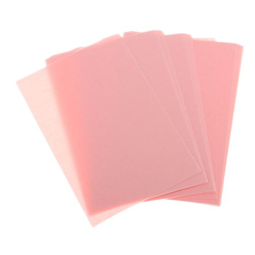 Face Blotting Paper Oil Skin Control Makeup Absorbing Facial Pad Pink