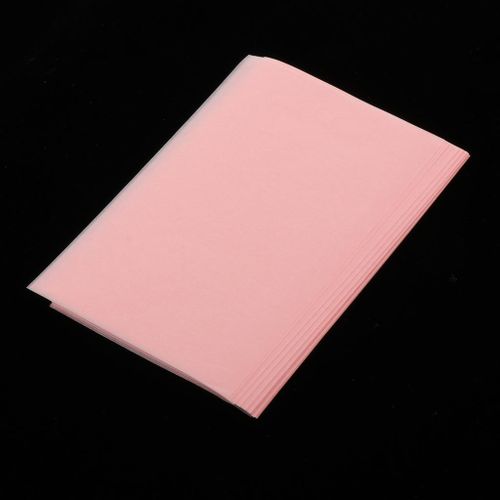 Face Blotting Paper Oil Skin Control Makeup Absorbing Facial Pad Pink
