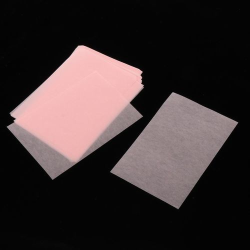 Face Blotting Paper Oil Skin Control Makeup Absorbing Facial Pad Pink