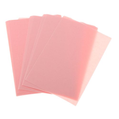 Face Blotting Paper Oil Skin Control Makeup Absorbing Facial Pad Pink